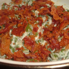 Fresh Summer Sour Cream Green Beans