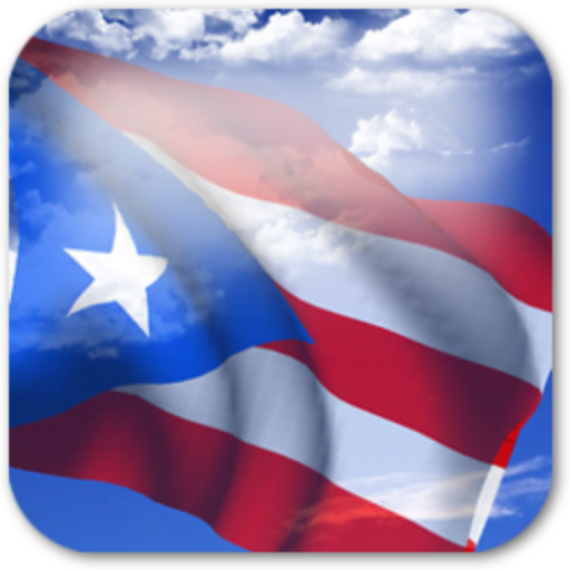 3D Puerto Rico Flag LWP + LOGO-APP點子