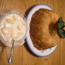 Paradise Peach Pound Cake - (I didn't know what else to call it)
