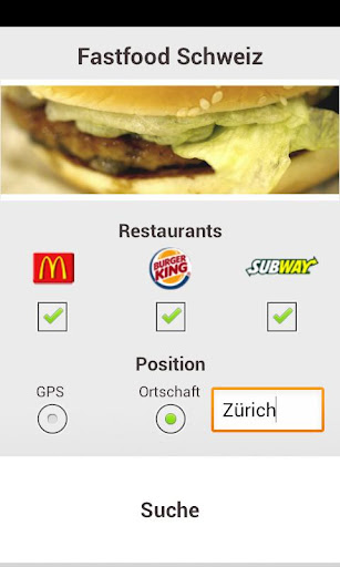 Fastfood Schweiz