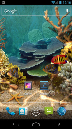 Living Aquarium Wallpaper