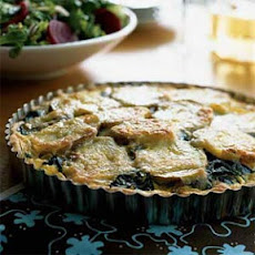 Spinach and Gruyère Tart in a Three-Pepper Crust