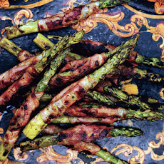 Grilled Pancetta-Wrapped Asparagus