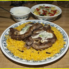 Lamb Chops With Horseradish Dill Cream