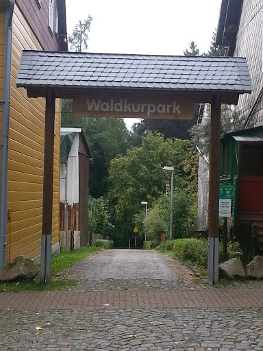 Eingang Waldkurpark