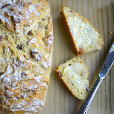 Soda Bread with Port-Soaked Raisins