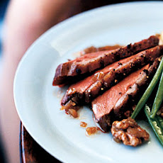 Duck with Walnut Sherry Vinaigrette