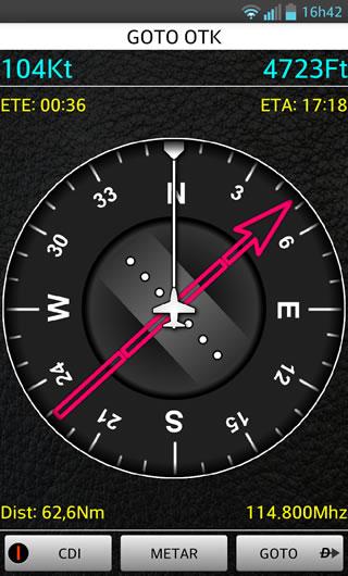 Android application Air Navigator IFR screenshort