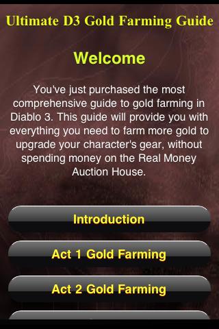 Diablo 3 Gold Farming Guide AD