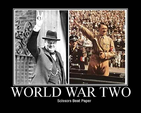 WORLD WAR TWO Scissors Beat Paper