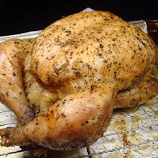 Moist Roasted Whole Chicken