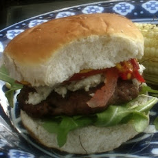 Blue Cheese Buffalo Burgers