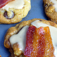 Chocolate Chip Cookies With Maple-Cinnamon Glaze