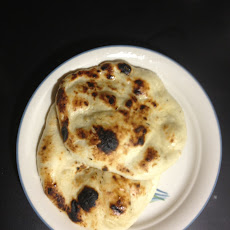 Home-made Tandoori Naan