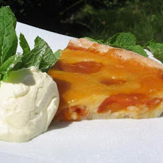 Tarte Aux Abricots - Glazed French Apricot Tart With Almonds