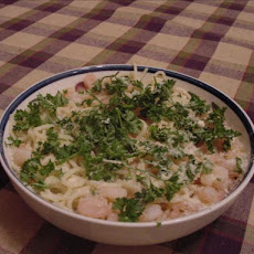 Shrimp Scampi W/Spaghetti
