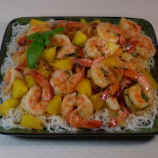 Pineapple Curry With Jumbo Shrimps