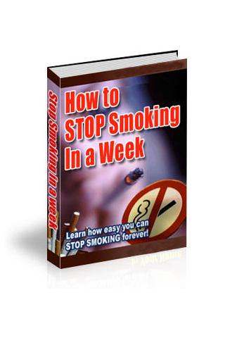 How to Stop Smoking