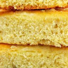 Yeasted Cheddar Cornbread Focaccia Rolls