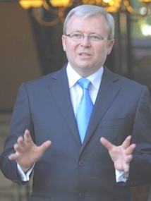 Prime Minister Kevin Rudd