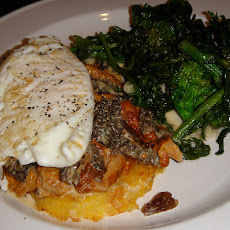 Crispy Polenta with Wild Mushrooms