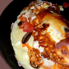 Low Carb Mushroom Swiss Omelet