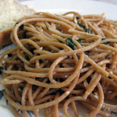 Whole Wheat Basil Pasta