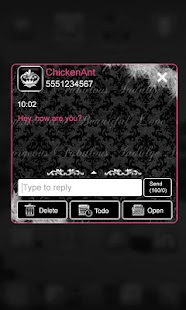 How to download Damask & Pink Velvet Theme SMS patch 1.0 apk for laptop