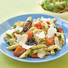 Herbed Penne with Simple Grilled Vegetables