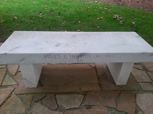 James T. Hinton Memorial Bench