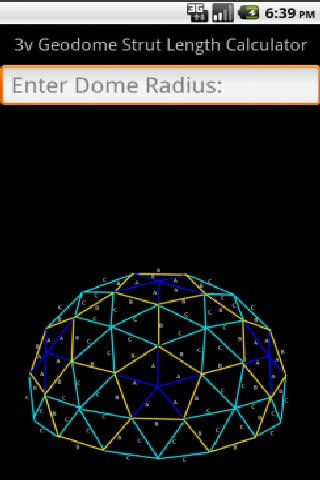 3v Geodome Calculator