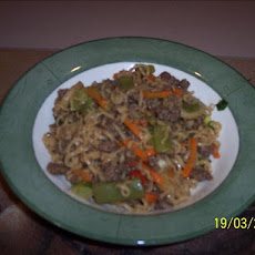 Oriental Beef Noodle Toss