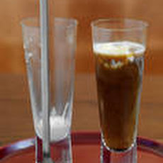 Coffee and Vanilla Ice Cream Cocktail.