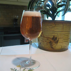Raspberry Beer & Champagne Cocktail