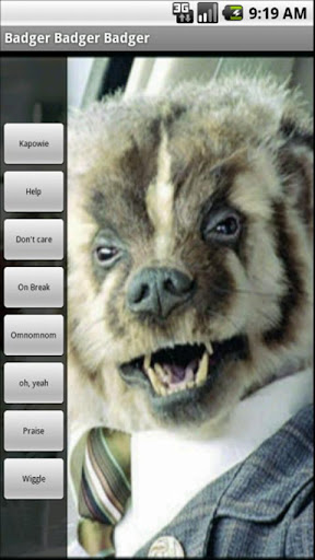 Badger Soundboard