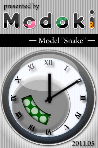 ModokiClock ModelSnake