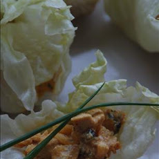 Yogurt Chicken Lettuce Wraps