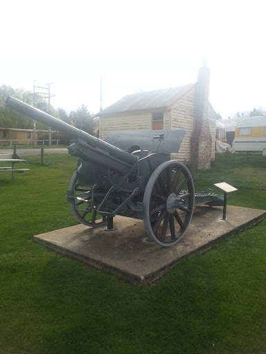 Naseby War Memorial Trophy Gun