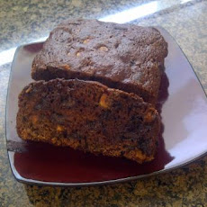 Double Chocolate Peanut Butter Zucchini Bread