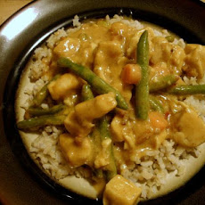 Creamy Peanut Chicken