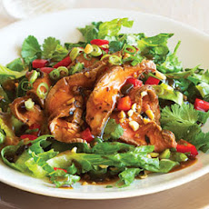 Hot Flank Steak Salad with Chinese Black Bean Dressing