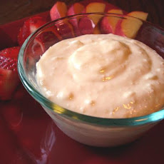 Honey Cream Cheese Fruit Dip