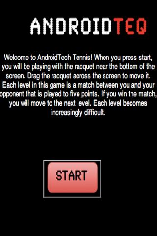 AndroidTeq Tennis Challenge