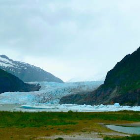 Mendenhall Glacier by Jason Kiefer - Landscapes Mountains & Hills