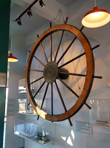 Giant Steamboat Pilot Wheel from the Billy Koch