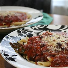 Penne with Vegan Arrabbiata Sauce