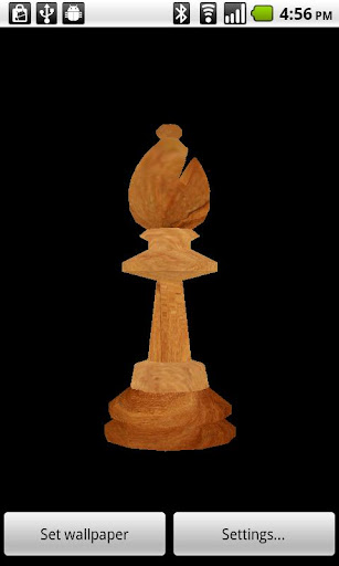 【免費個人化App】3D Chess Piece Live Wallpaper-APP點子