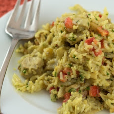 Curry Artichoke Rice Salad