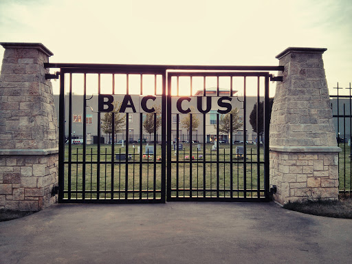 Gates at Baccus Historical Cemetery 