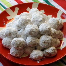 Cherry-Pistachio Wedding Cookies
